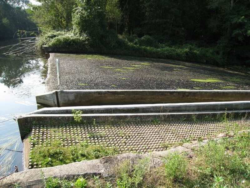 barrage et passe à poissons