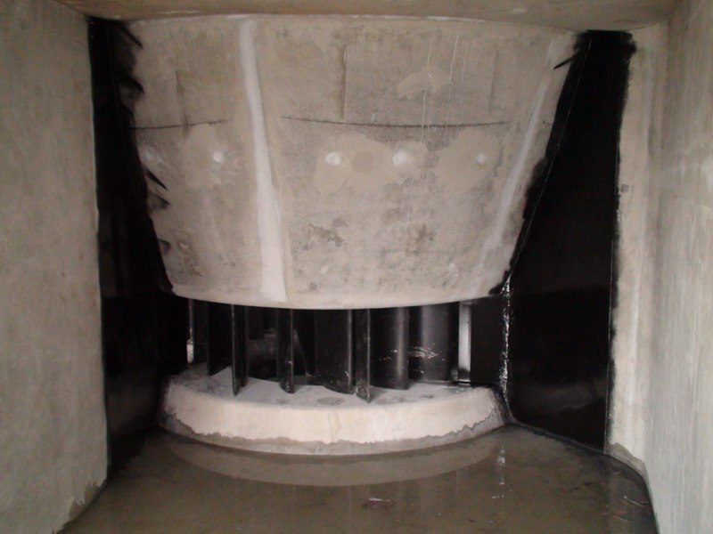 distributeur d une turbine Kaplan double réglage