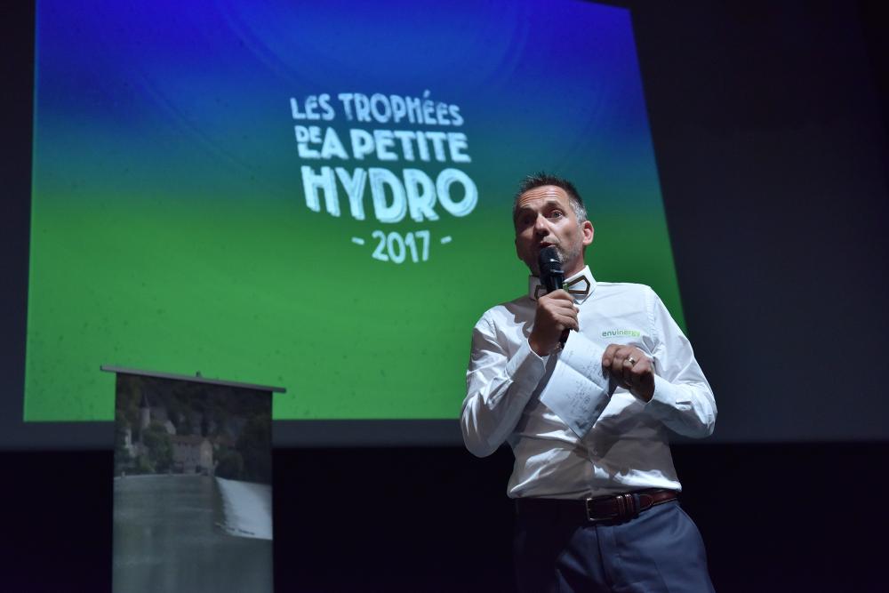 Eric Reisse aux trophées de la petite hydro