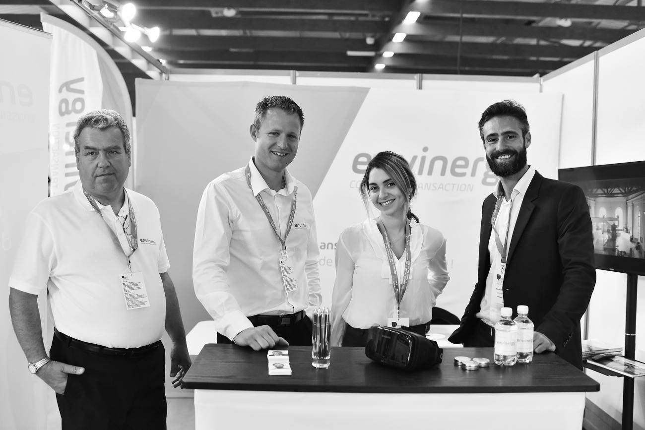 Une partie de l'équipe aux 10èmes Rencontres France Hydro Electricité à Arles