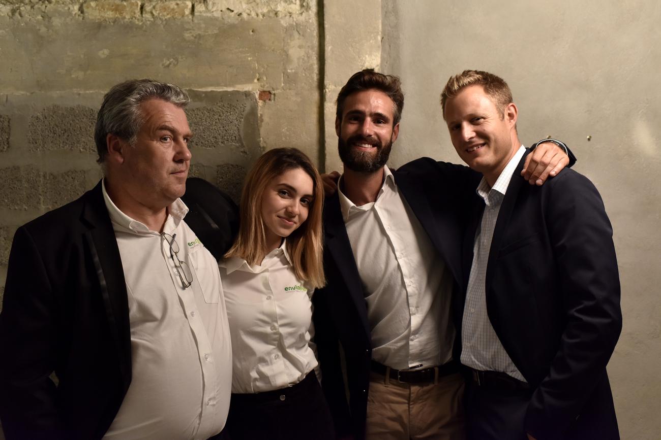 Jean-Paul Loyau, Wassila ,Simon Collot et Antoine Guibert aux journée FHE à Arles
