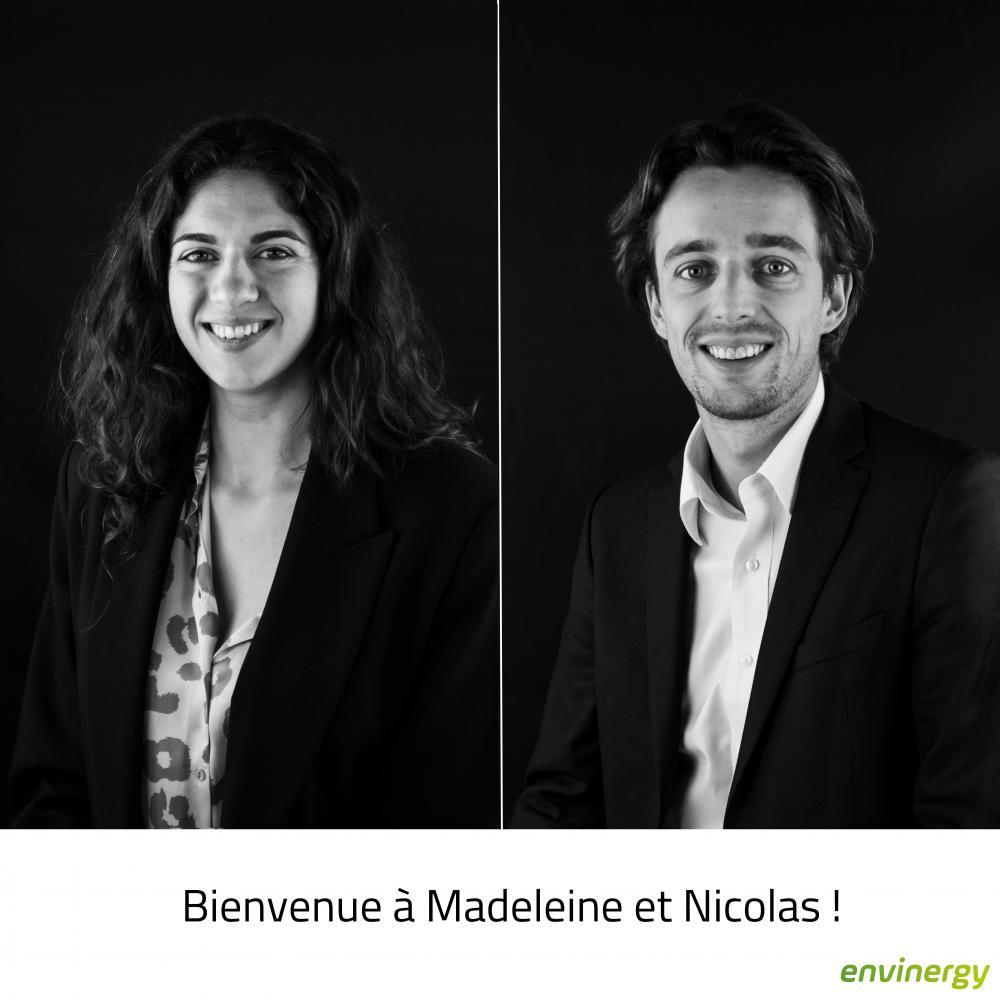Bienvenue à Madeleine et Nicolas ! 